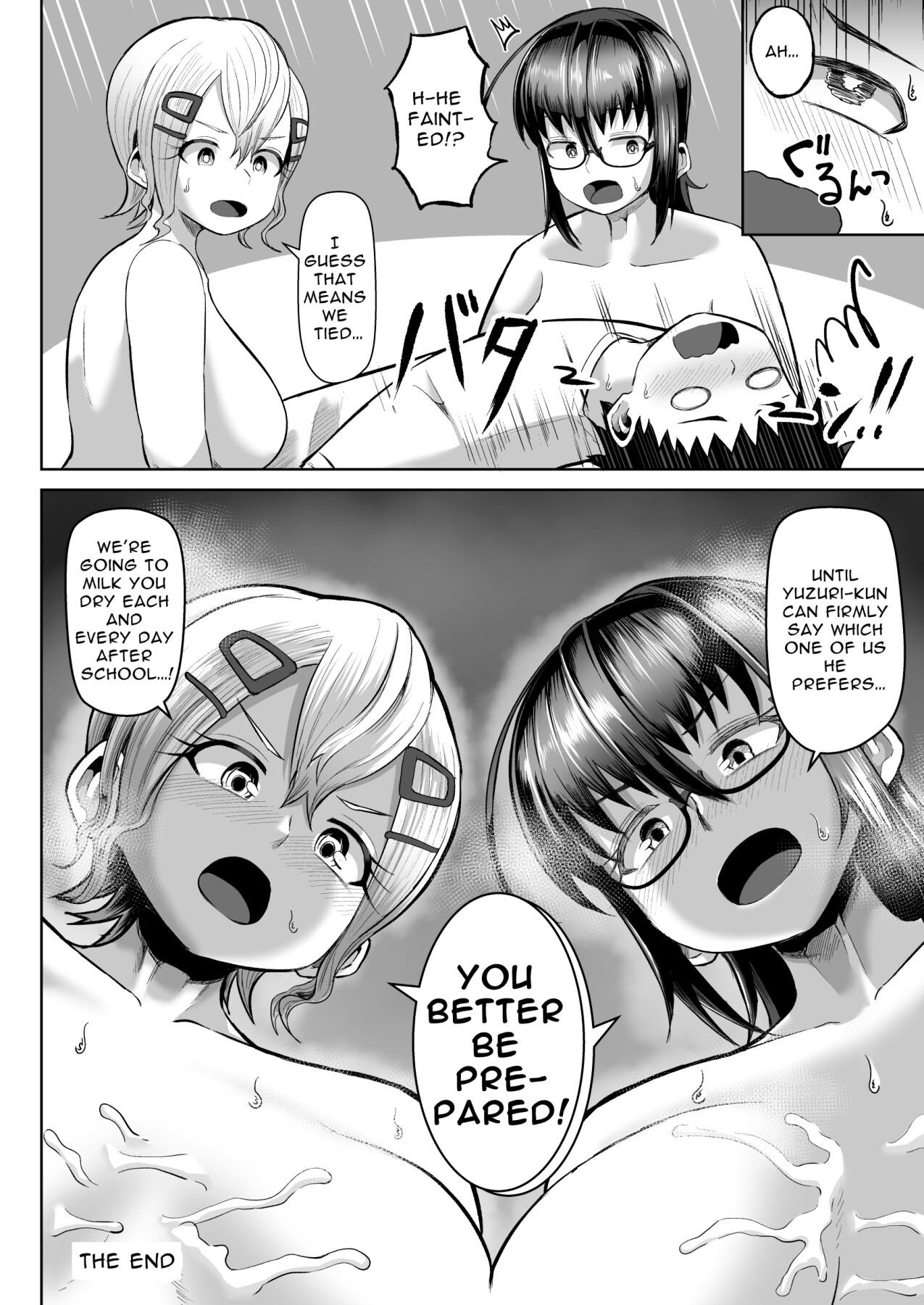 Hentai Manga Comic-Two Titty Fuck Committee Members Fight Over Me!!?-Read-42